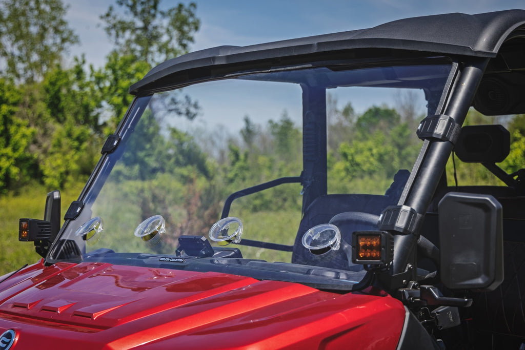 Vented Full Windshield Scratch Resistant CFMOTO UFORCE U10 Pro Rough Country