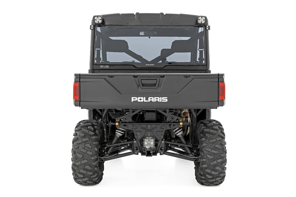 Tinted Rear Panel Scratch Resistant Polaris Ranger XP 1000 Rough Country