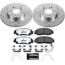 Cargar imagen en el visor de la galería, Power Stop 12-15 Honda Civic Front Z26 Street Warrior Brake Kit