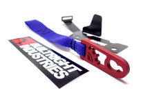 Load image into Gallery viewer, BuiltRight Industries 09-20 Ford F-150/Raptor (09-14 SuperCrew Only) Rear Seat Release - Blue Strap