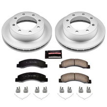 Cargar imagen en el visor de la galería, Power Stop 00-05 Ford Excursion Front Z17 Evolution Geomet Coated Brake Kit