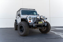 Cargar imagen en el visor de la galería, DV8 Offroad Fairlead Mounted Flip-Up License Plate Bracket
