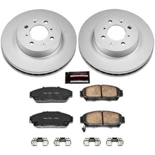 Cargar imagen en el visor de la galería, Power Stop 94-01 Acura Integra Front Z17 Evolution Geomet Coated Brake Kit