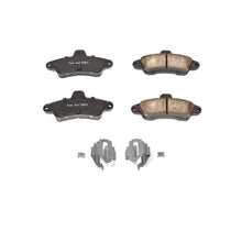 Cargar imagen en el visor de la galería, Power Stop 95-00 Ford Contour Rear Z17 Evolution Ceramic Brake Pads w/Hardware