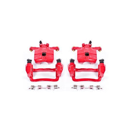 Power Stop 05-06 Saab 9-2X Rear Red Calipers w/Brackets - Pair