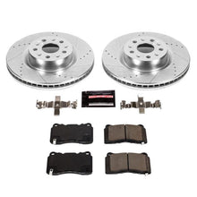 Cargar imagen en el visor de la galería, Power Stop 16-17 Cadillac CT6 Front Z23 Evolution Sport Brake Kit