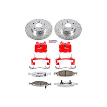 Cargar imagen en el visor de la galería, Power Stop 99-02 Jeep Grand Cherokee Front Z26 Street Warrior Brake Kit w/Calipers