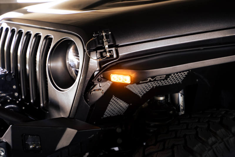 Bengalas delgadas campo a través de la defensa del jeep Wrangler JL 18-23 de DV8