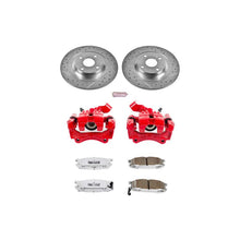 Cargar imagen en el visor de la galería, Power Stop 01-05 Mazda Miata Rear Z26 Street Warrior Brake Kit w/Calipers