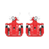 Power Stop 06-12 Ford Fusion Rear Red Calipers w/Brackets - Pair