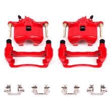 Cargar imagen en el visor de la galería, Power Stop 93-95 Honda Civic Front Red Calipers w/Brackets - Pair