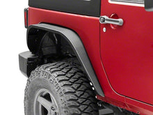 Load image into Gallery viewer, Officially Licensed Jeep 07-18 Jeep Wrangler JK Slim Fender Flares w/ Jeep Logo- Rear