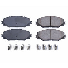 Cargar imagen en el visor de la galería, Power Stop 09-10 Pontiac Vibe Front Z17 Evolution Ceramic Brake Pads w/Hardware