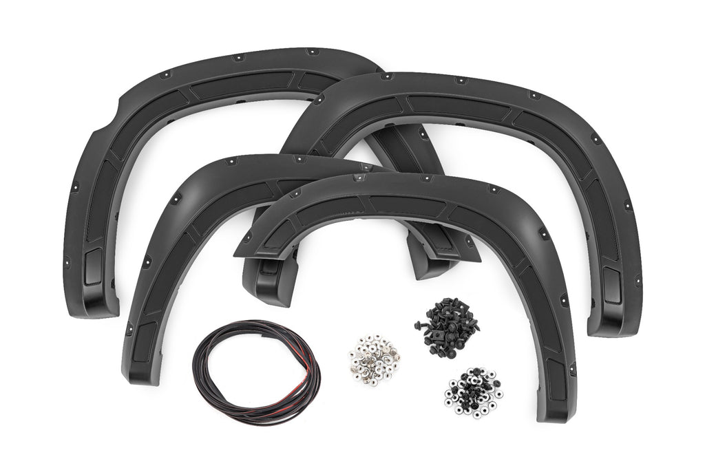Fender Flares Defender PRV Delmonico Red Ram 1500 2WD/4WD (2025) Rough Country