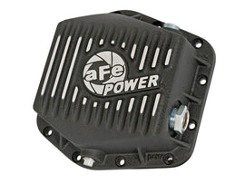 aFe Power Rear Differential Cover (Machined Black) 15-22 GMC Canyon /Chevy Colorado 12 Bolt Axles w/ Gear Oil