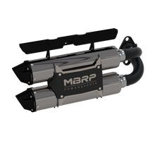 Load image into Gallery viewer, Stacked Dual Slip On Exhaust Pipe For 18-23 Polaris RZR XP 1000/RZR RS1 Performance Series MBRP