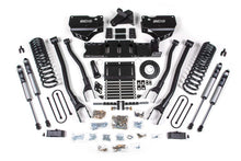 Cargar imagen en el visor de la galería, 4 Inch Lift Kit w/ 4-Link Ram 3500 19-23 4WD Diesel 8 Bolt Fox 2.0 Performance Shocks