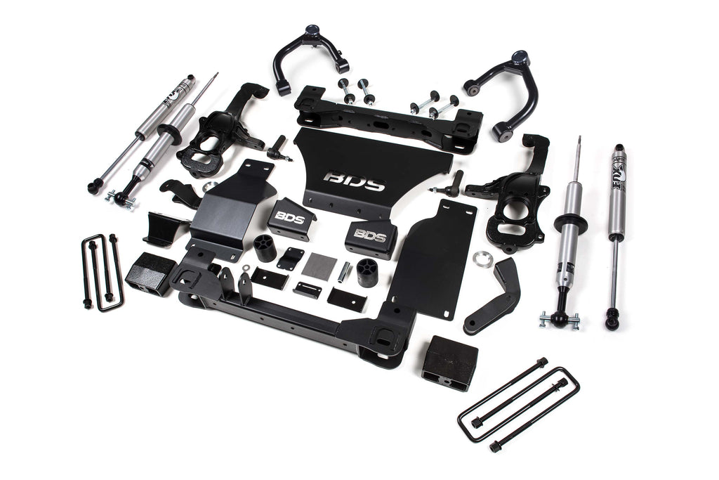 BDS 6 in. Suspension Lift with Fox Performance Series Shocks & Struts | BDS1801FSR | 2019 - 2026 Chevrolet / GMC / Silverado / Sierra 1500 Gas