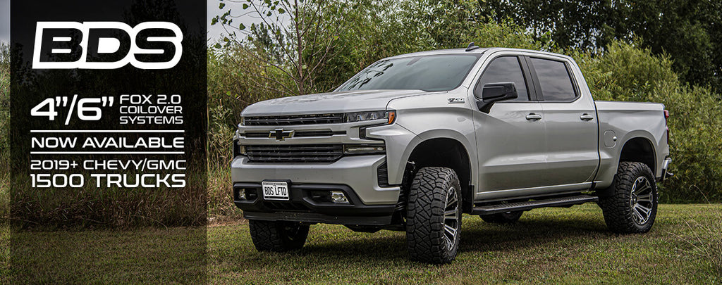 BDS 6 in. Suspension Lift with Fox Performance Series Shocks & Struts | BDS1801FSR | 2019 - 2026 Chevrolet / GMC / Silverado / Sierra 1500 Gas