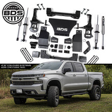 Cargar imagen en el visor de la galería, BDS 6 in. Suspension Lift with Fox Performance Series Shocks &amp; Struts | BDS1801FSR | 2019 - 2026 Chevrolet / GMC / Silverado / Sierra 1500 Gas