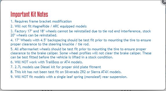 BDS 6 in. Suspension Lift with Fox Performance Series Shocks & Struts | BDS1801FSR | 2019 - 2026 Chevrolet / GMC / Silverado / Sierra 1500 Gas