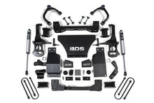 Load image into Gallery viewer, 25-Up Silverado/Sierra 1500 4WD 4 Inch Suspension Lift Kit V8 Gas 3 Inch Rear Block Spacer Front Fox 2.0 PS Rear BDS Suspension