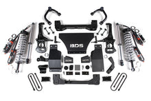 Load image into Gallery viewer, 25-Up Silverado/Sierra 1500 4WD 4 Inch Suspension Lift Kit V8 Gas 3 Inch Rear Block -Fox 2.5 PES C/O Front Fox 2.5 PES Rear BDS Suspension