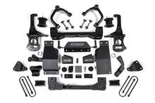 Cargar imagen en el visor de la galería, 2025-Up Silverado/Sierra 1500 4WD 4 Inch Suspension Lift Kit w/ARC 3.0 Diesel / 2.7 Gas 3 Inch Rear Block Spacer Front BDS Suspension