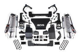 2025 Chevy TB/GMC AT4 1500 4WD 2.5 Inch Suspension Lift Kit V8 Gas 1 Inch Rear Block -Fox 2.5 PES C/O Front Fox 2.0 PS Rear BDS Suspension