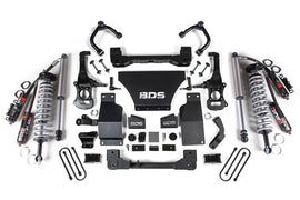25-Up Chevy TB/GMC AT4 1500 4WD 2.5 Inch Suspension Lift Kit 3.0 Diesel / 2.7 Gas 1 Inch Rear Block -Fox 2.5 PES C/O Front Fox 2.5 PES Rear BDS Suspension