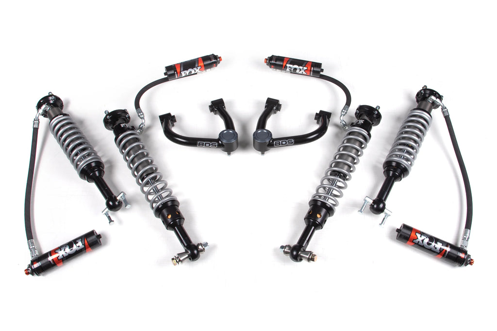 BDS 3in. Suspension Lift Kit w/ Fox 2.5in. Performance Elite Coilovers & Uniball Upper Control Arms | 2021 - 2026 Ford Bronco
