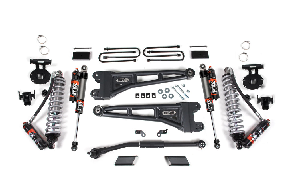 BDS 3in. Radius Arm Lift Kit, FOX 2.5 Coil-Over Conversion - Performance Elite, 2023 - 2025 Ford Superduty F250 / F350 with 6.7L Powerstroke Diesel