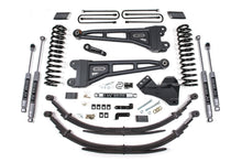 Load image into Gallery viewer, 4 Inch Lift Kit w/ Radius Arm Ford F250/F350 Super Duty 17-19 4WD Diesel 5 Inch Block 2 Leaf Main Fox 2.5 Performance Elite Shocks