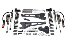 Load image into Gallery viewer, 4 Inch Lift Kit w/ Radius Arm Ford F250/F350 Super Duty 17-19 4WD Gas 5 Inch Block 2 Leaf Main Fox 2.5 Performance Elite