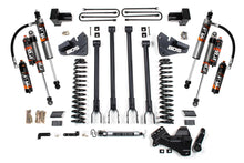 Cargar imagen en el visor de la galería, 4 Inch Lift Kit 4-Link Conversion Ford F250/F350 Super Duty 17-19 4WD Diesel 5 Inch Block 2 Leaf Main Fox 2.5 Performance Eliete Shocks