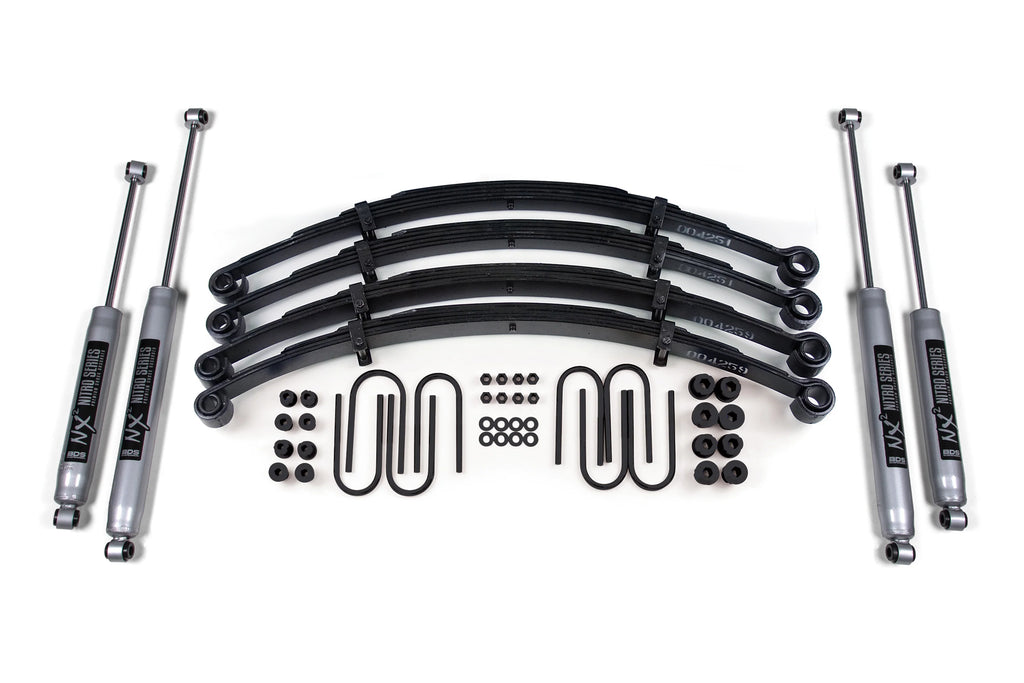 BDS 2.5in. Suspension Lift Kit with NX2 Shocks | BDS405H | 1982 - 1986 Jeep CJ5 / CJ7 / CJ8 Scrambler