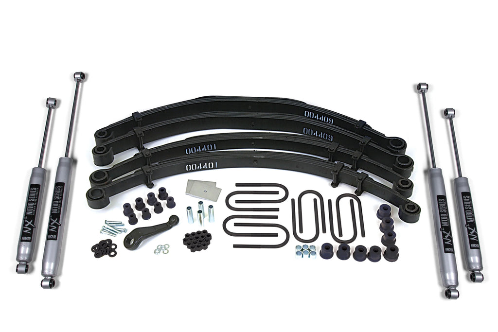 BDS 4in. Suspension Lift Kit with NX2 Shocks | BDS406H | 1982 - 1986 Jeep CJ5 / CJ7 / CJ8 Scrambler