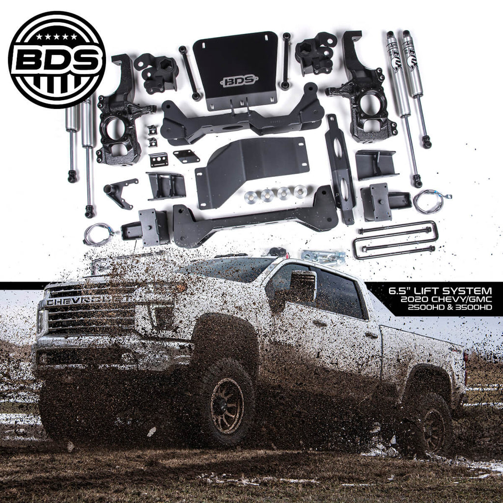 BDS 6.5in. Suspension Lift Kit | BDS753FS | 2020 - 2024 Chevy / GMC / Silverado / Sierra / 2500HD / 3500HD