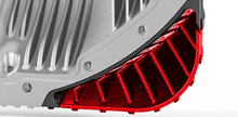 Cargar imagen en el visor de la galería, Banks 85-19 Ford F250/F350 Kit de cubierta de diferencial Black-Ops de 10,25 pulgadas y 12 pernos