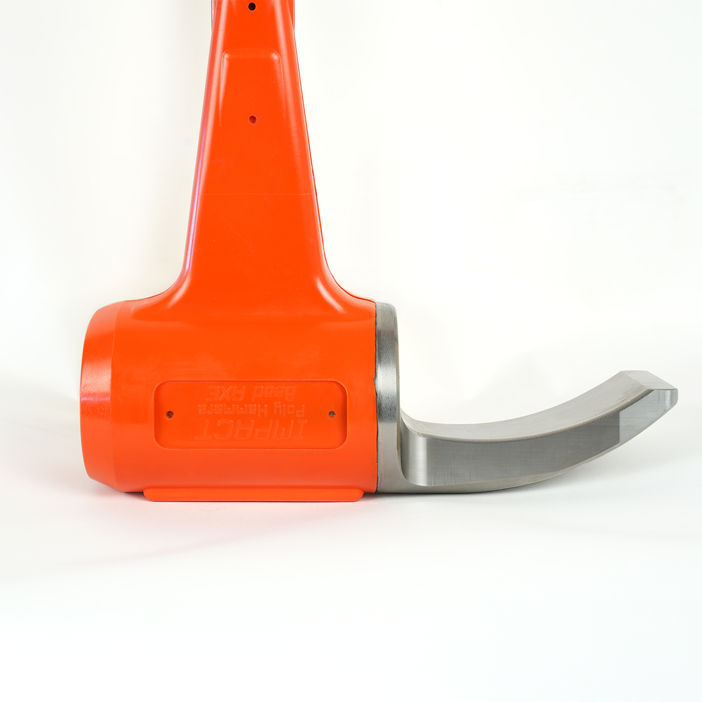 Impact Poly Hammers 12 Lbs Orange Polyurethane Bead Axe Dead Blow Sledge Hammer