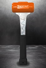Load image into Gallery viewer, Impact Poly Hammers 20 oz Custom Orange Head / Black Handle Polyurethane Dead Blow Hammer