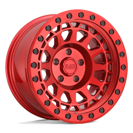 Black Rhino Primm Wheel | Candy Red with Black Bolts | 17 in. x 9 in. | 5 x 127 mm Bolt Pattern | -18 mm Offset