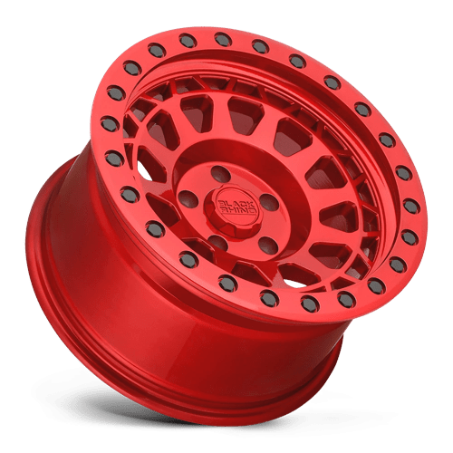 Black Rhino Primm Wheel | Candy Red with Black Bolts | 17 in. x 9 in. | 5 x 127 mm Bolt Pattern | -18 mm Offset