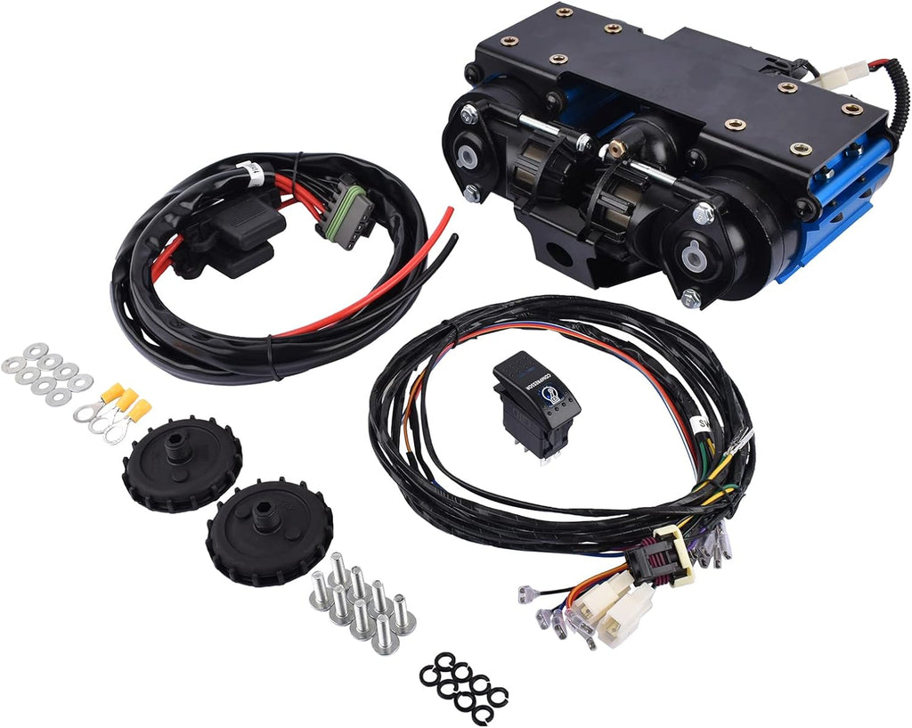 HF 4x4 Accessories Twin Motor High Output Air Compressor | CKMTA12 | 12 Volt