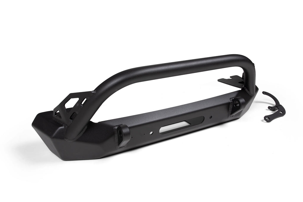 Crawltek Inferno Front Winch Bumper with Flat Top Bull Bar | CWLJK11011 | 2007 - 2018 Jeep Wrangler JK