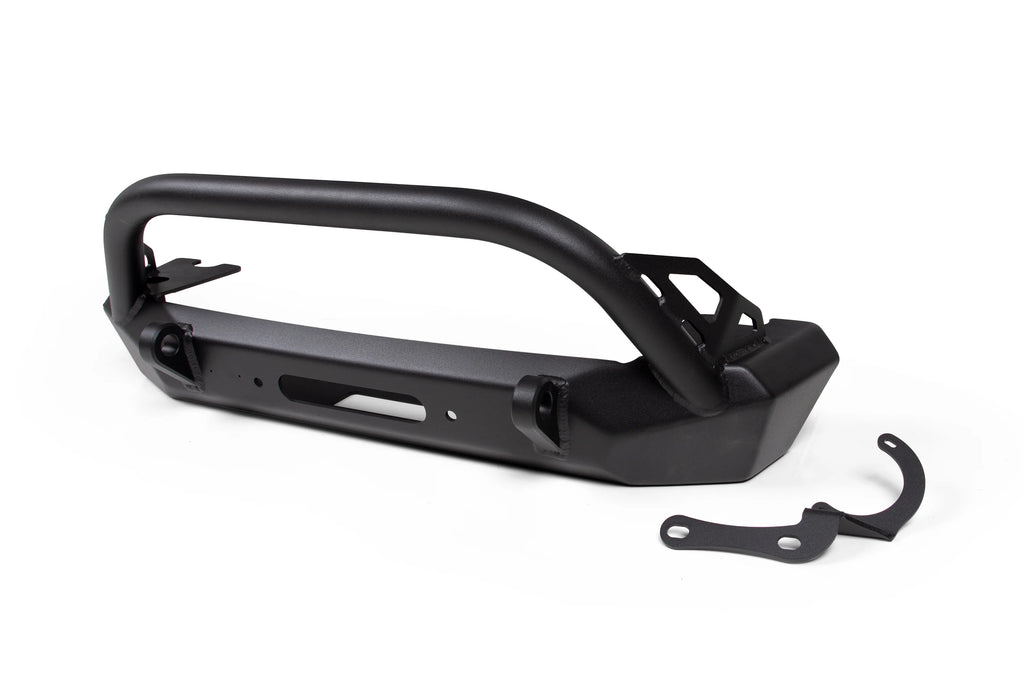 Crawltek Inferno Front Winch Bumper with Flat Top Bull Bar | CWLJK11011 | 2007 - 2018 Jeep Wrangler JK