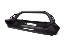 Cargar imagen en el visor de la galería, Crawltek Inferno Front Winch Bumper with Flat Top Bull Bar | CWLJK11011 | 2007 - 2018 Jeep Wrangler JK