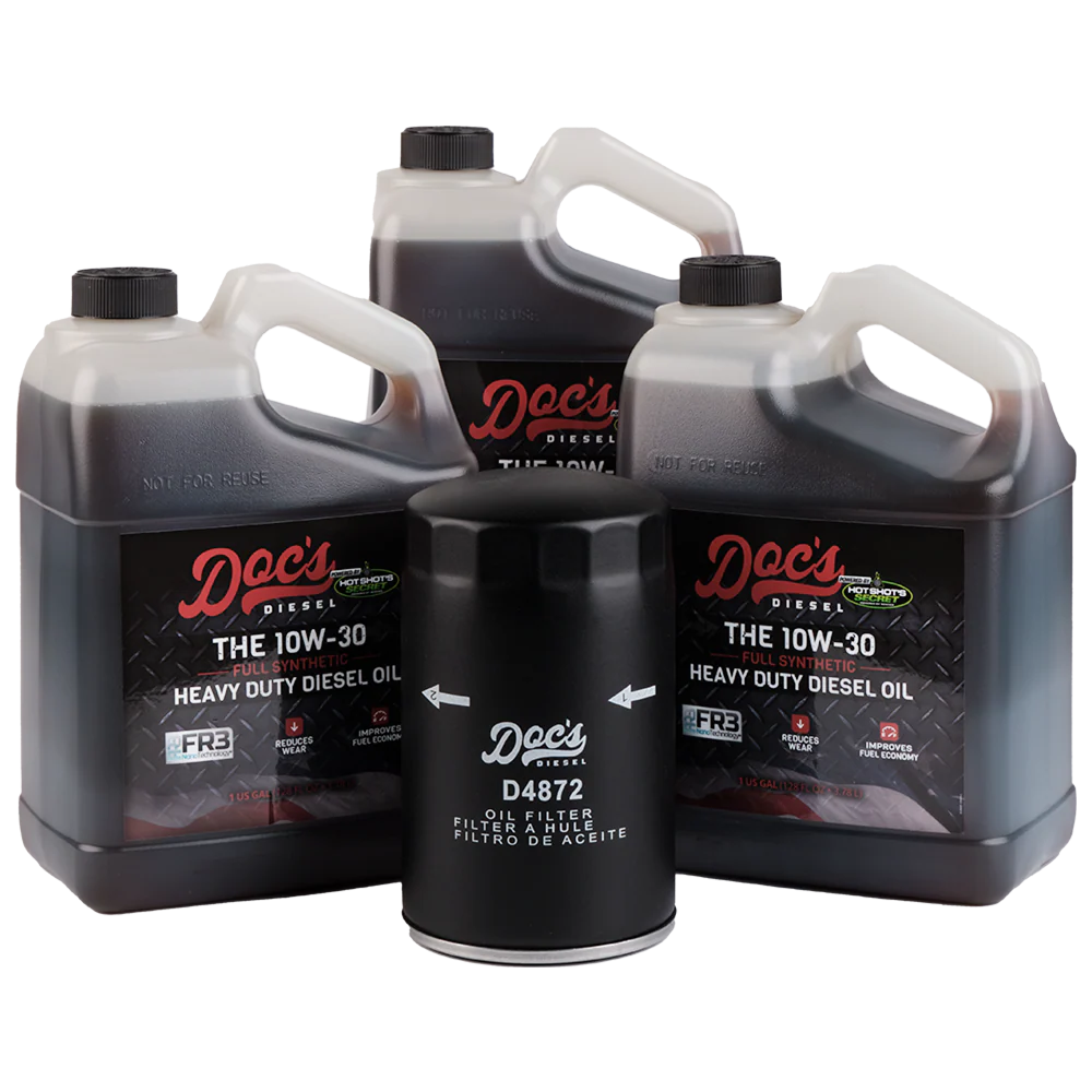 Doc's Diesel 10W-30 Full Synthetic Oil Change Kit | 1994 - 2003 Ford F250 F350 F450 F550 7.3L Powerstroke