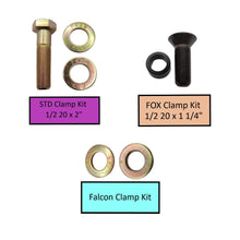 Cargar imagen en el visor de la galería, Stabilizer Clamp, 1.75 Inch ID, Zinc, Universal - Includes hardware for Fox ATS, Standard, Falcon Apex Chassis