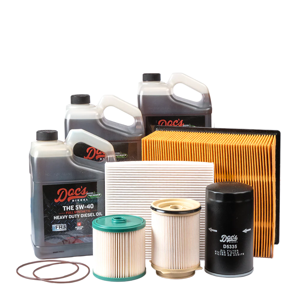 Doc's Diesel 5W-40 Full Synthetic Oil Change Kit | 2019 - 2024 Ram 2500 / 3500 / 4500 / 5500 6.7L Cummins Diesel